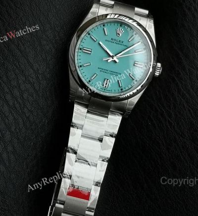 VS Factory Rolex Osyter Perpetual Tiffany Blue Face 36mm 3230 Movement Watch